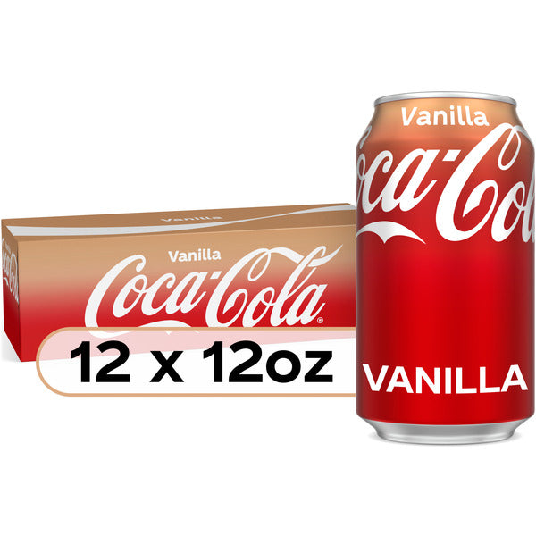 Coca-Cola Vanilla Soda Cans