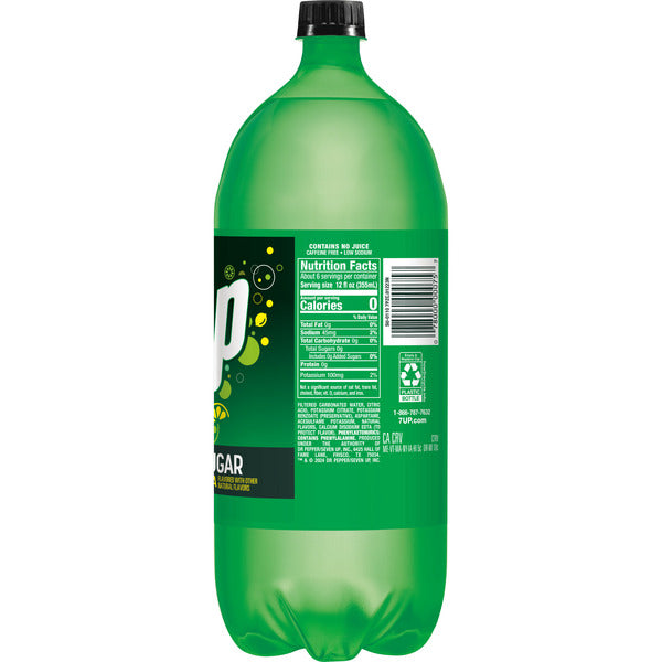 7UP Soda, Zero Sugar, Lemon Lime
