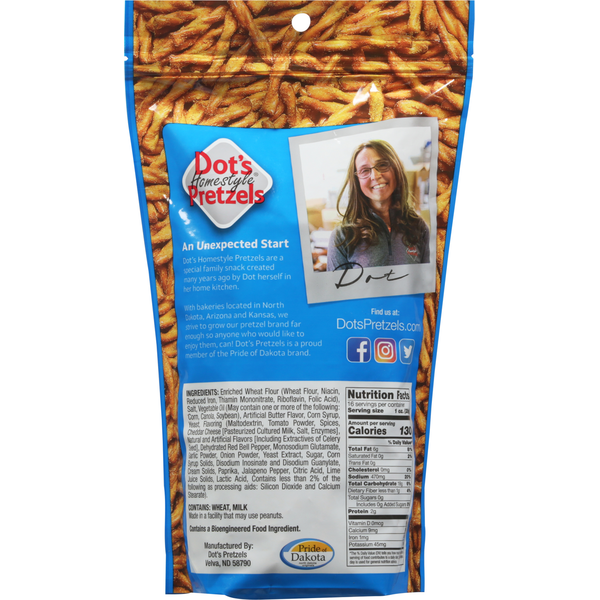 Dot's Homestyle Pretzels Pretzel Twists, Southwest Seasoned