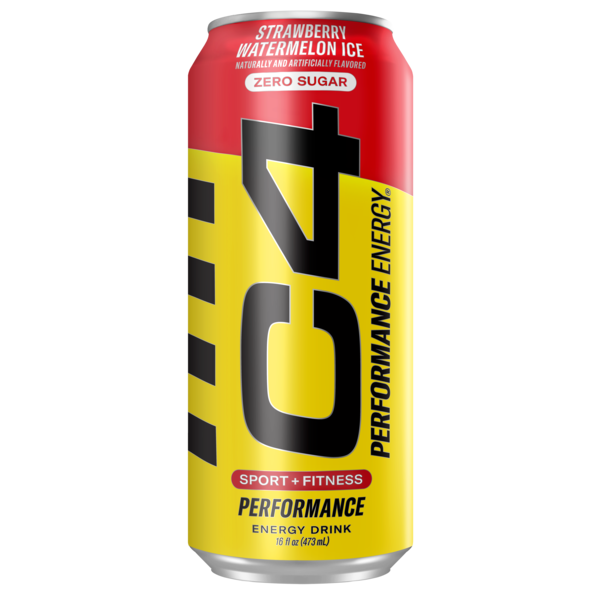 C4 Energy Performance Energy Drink, Carbonated, Strawberry Watermelon Ice