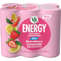 V8 Energy Diet Strawberry Lemonade Juice Energy Drink