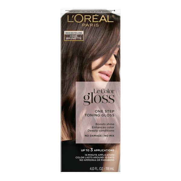 L'Oreal One Step In-Shower Toning Gloss, Cool Brunette
