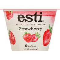 Esti Foods Yogurt, Greek, Strawberry️