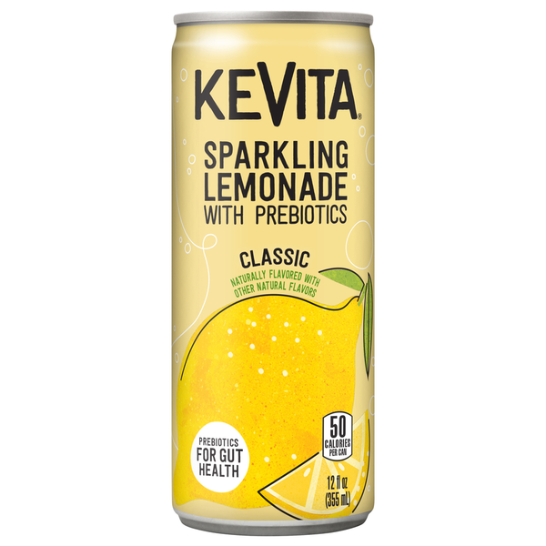 KeVita Sparkling Classic Lemonade with Prebiotics
