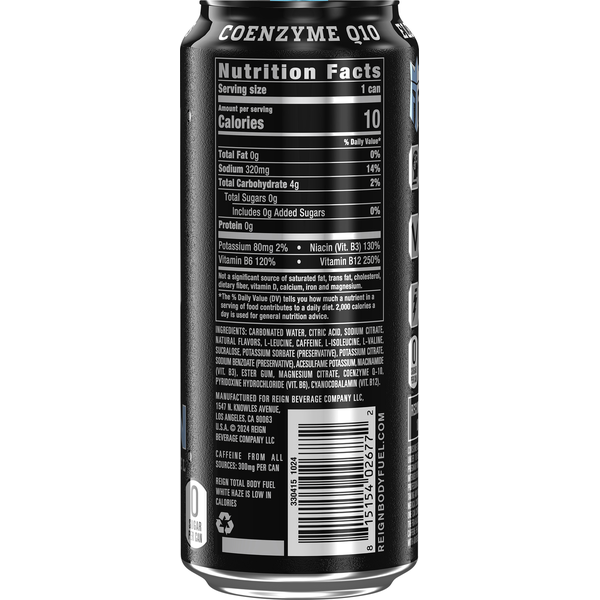 REIGN White Haze Energy Drink