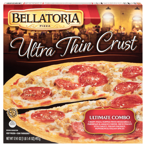 Bellatoria Ultra Thin Crust Ultimate Combo Pizza