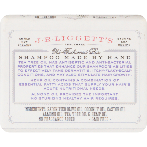 J.R. Liggett's Shampoo, Tea Tree & Hemp Oil