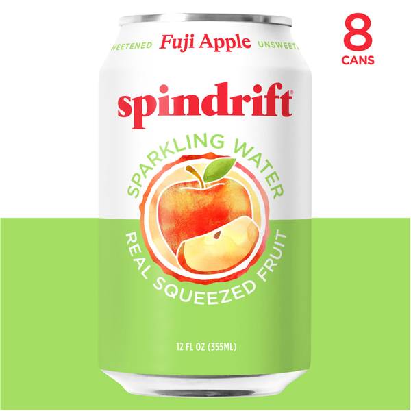 Spindrift Unsweetened Fuji Apple Sparkling Water
