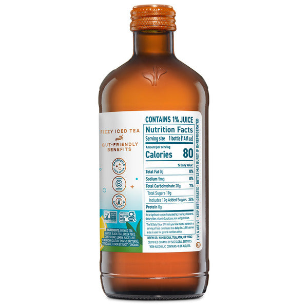Brew Dr. Kombucha Iced Tea Lemonade