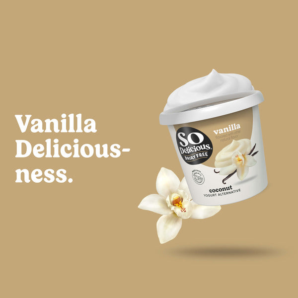 So Delicious Dairy Free Coconut Milk Vanilla Yogurt Alternative