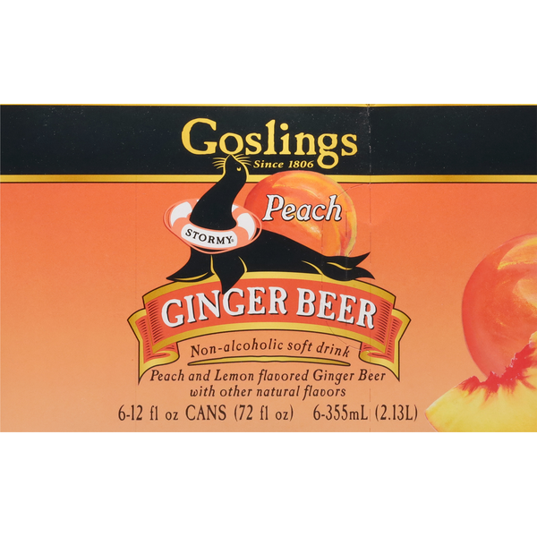 Goslings Ginger Beer, Peach