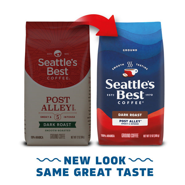 Seattle's Best Coffee Post Alley Blend Dark Roast Ground Coffee