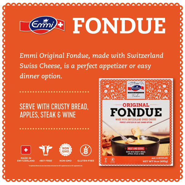 Emmi Original Fondue Cheese from Switzerland