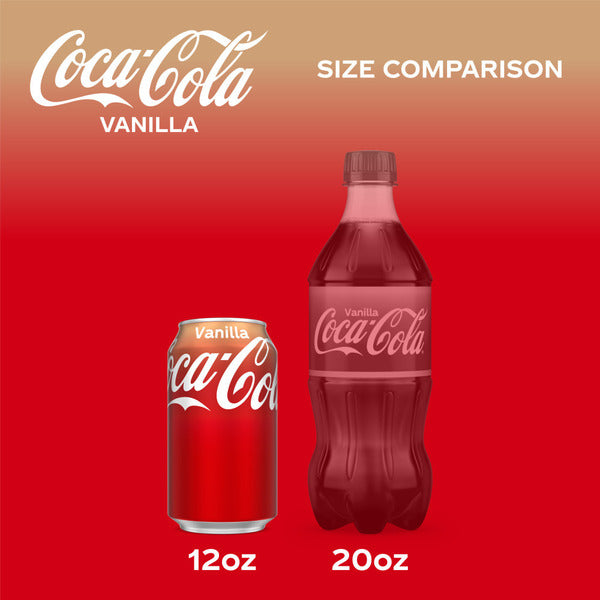 Coca-Cola Vanilla Soda Cans