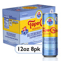 Topo Chico Sabores Blueberry with Hibiscus Extract Sparkling Water Cans