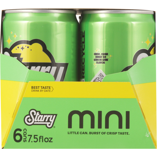 Starry Soda, Lemon Lime Flavor, Mini