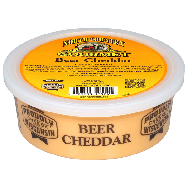 North Country Gourmet Beer Cheddar Cheese Spread