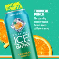 Sparkling Ice® Sparkling Water, Zero Sugar, Tropic...
️