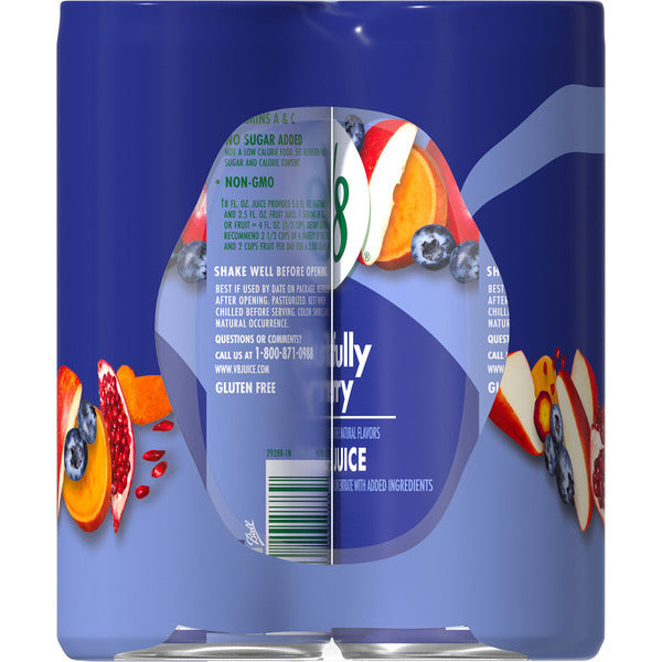 V8 Fruit & Vegetable Blends Blissfully Berry 100% Fruit and Vegetable Juice
