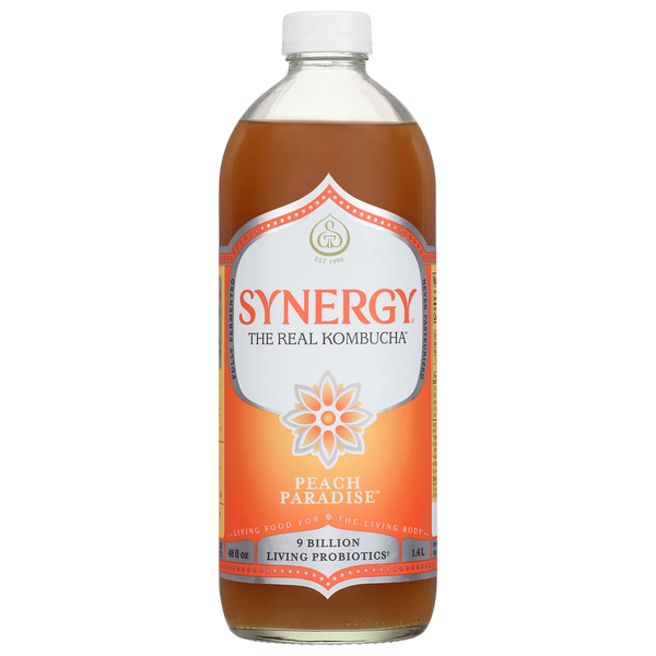 Synergy Peach Paradise Kombucha