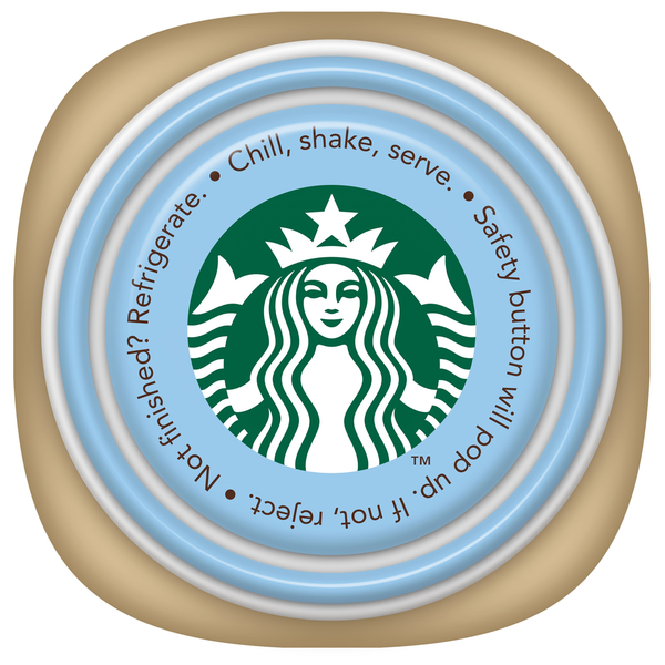Starbucks Frappuccino Chilled Coffee Drink Lite Creamy Vanilla Gelato