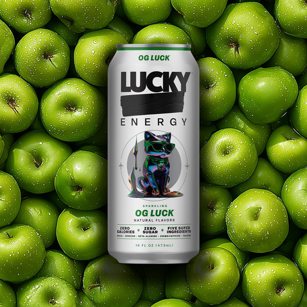 Lucky Energy Zero Sugar Energy Drink, OG Luck