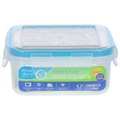 Simply Done Container & Lid, Snap & Lock, Mini, Square, 13.5 Ounce