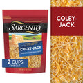 Sargento Natural Colby-Jack Shredded Cheese, Fine Cut