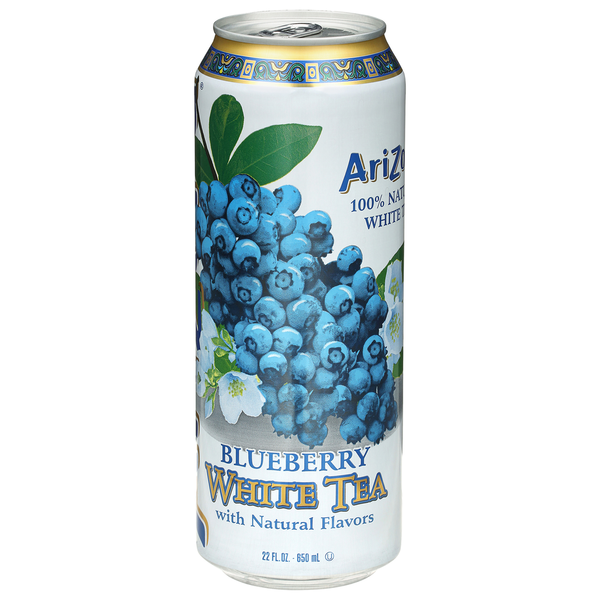 AriZona 100% Natural Blueberry White Tea