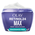 Olay Retinol Max Night Moisturizing Cream, Fragrance-Free