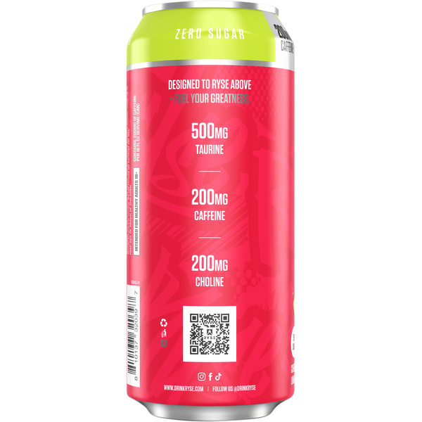 RYSE Zero Sugar Cherry Limeade Fuel Energy