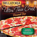 Bellatoria Pizza, Ultra Thin Crust, Ultimate Pepperoni, Personal Size