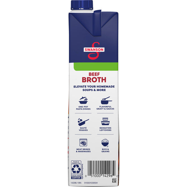 Swanson's Lower Sodium Beef Broth