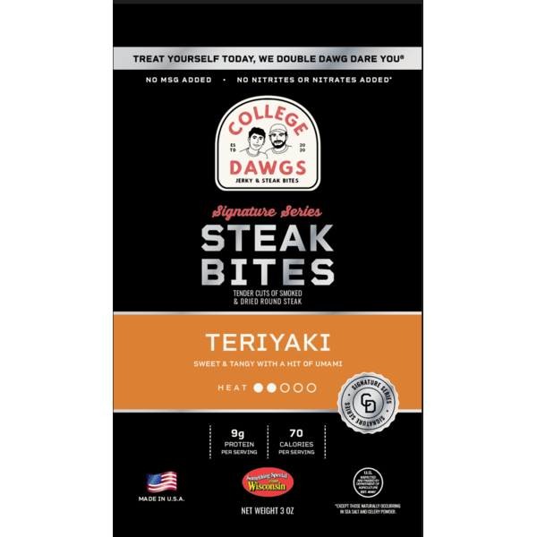 College Dawgs Steak Bites Teriyaki