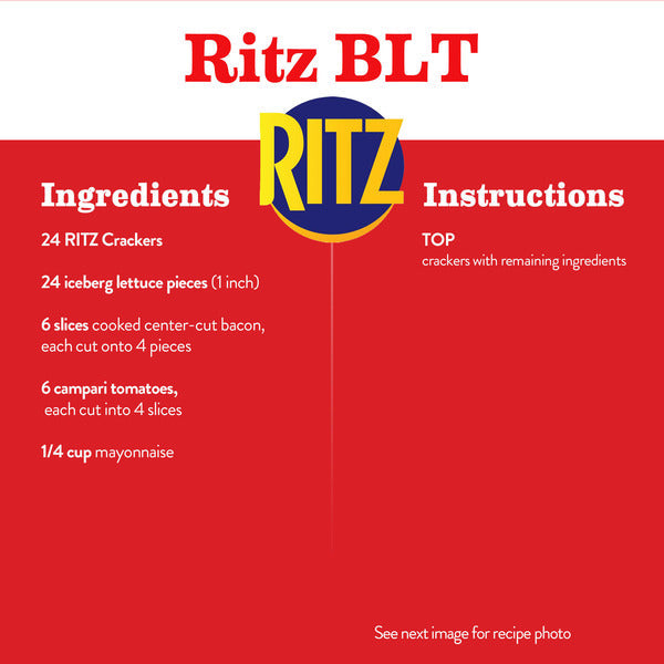 Ritz Fresh Stacks Everything Crackers, Travel Snacks, Multi Snack Packs 11.8 oz