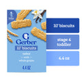 Gerber Graduates Cookies & Crackers Vanilla Wheat Biscuits