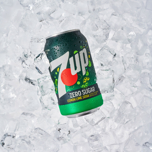 7UP Soda, Lemon Lime, Zero Sugar, 12 Pack