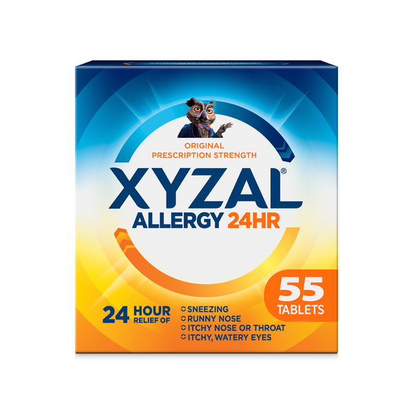 Xyzal 24HR Allergy Relief Medicine, Prescription Strength