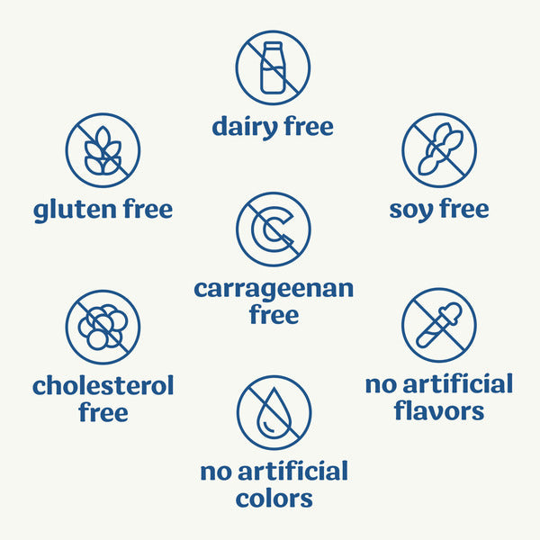 Silk Almond Milk, Less Sugar, Vanilla, Dairy Free, Gluten Free, Seriously Creamy Vegan Plant Based Milk with Great Taste and 5 Essential Nutrients, 64 fl oz Half Gallon