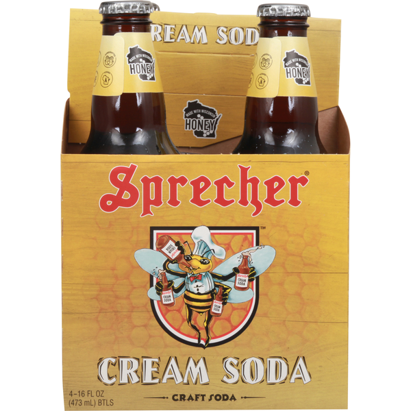 Sprecher Craft Soda, Cream Soda