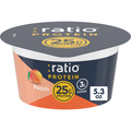 Ratio Protein Peach Yogurt Cultured Dairy Snack