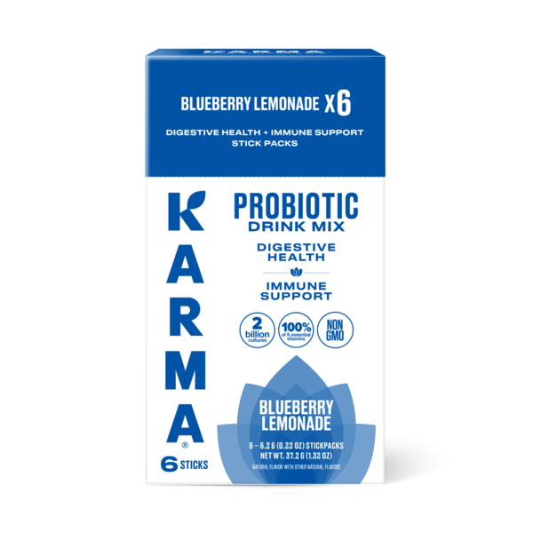 Karma Probiotic Blueberry Lemonade Drink Mix