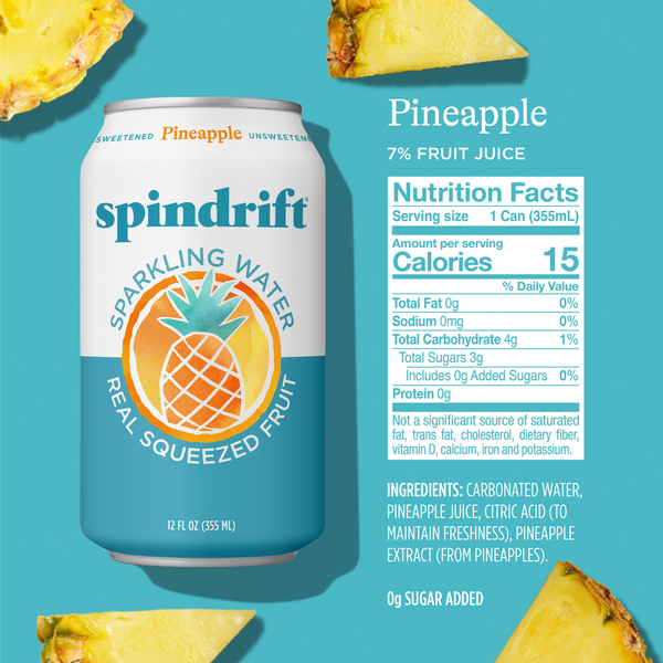 Spindrift Pineapple Sparkling Water