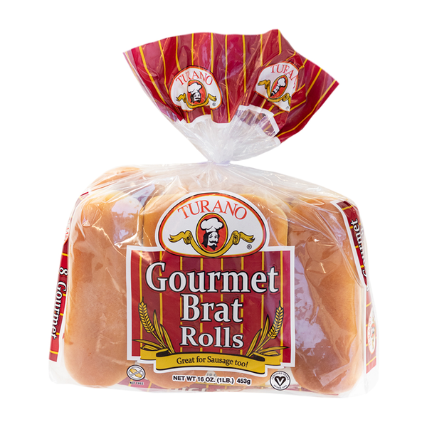 Turano Gourmet Brat Rolls