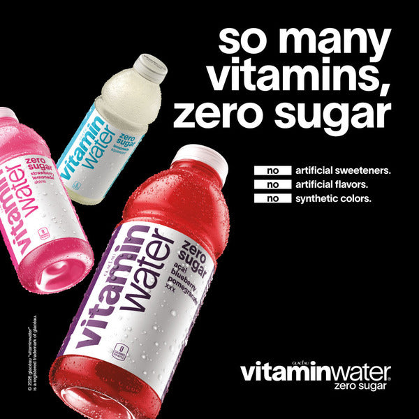 Vitaminwater Zero Power-C Dragonfruit Enhanced Water Beverage