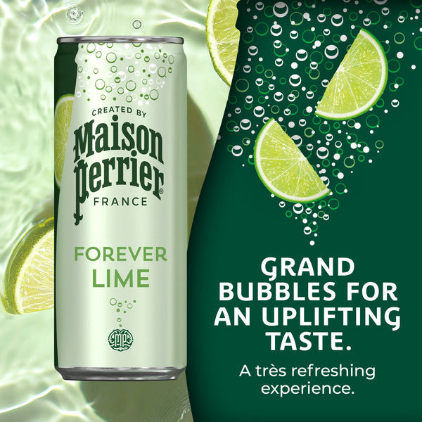 Maison Perrier Forever Lime Flavored Sparkling Water