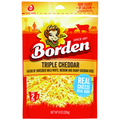 Borden Regular Shredded Cheese, Triple Cheddar Blend