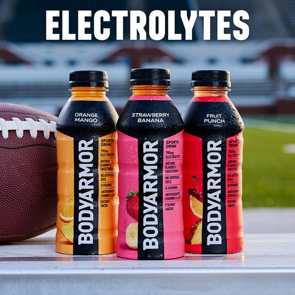 BODYARMOR Fruit Punch Sports Drink Bottles