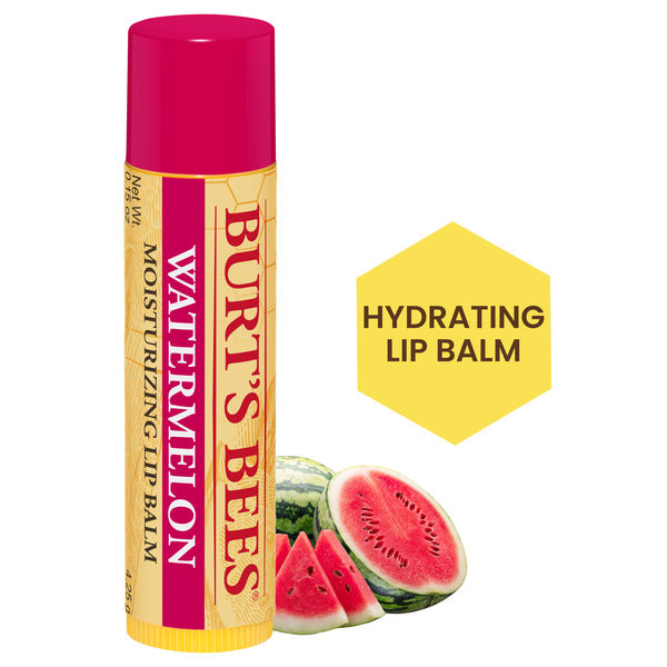 Burt's Bees Watermelon Lip Balm, Natural Origin