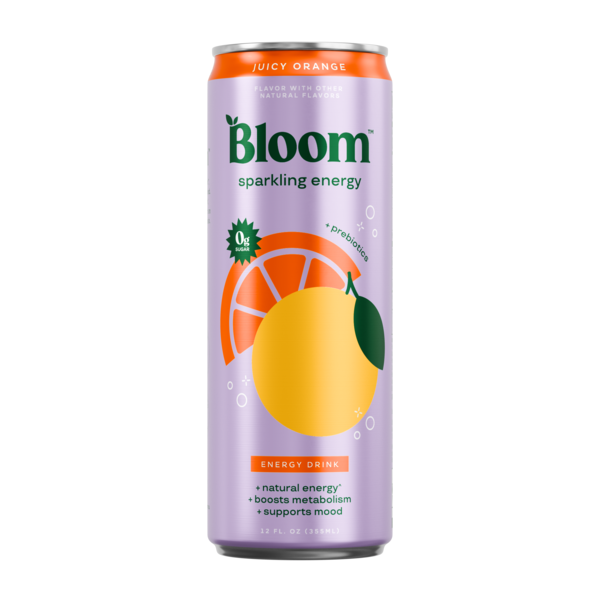Bloom Sparkling Energy Bloom Sparkling Energy, Carbonated, Juicy Orange